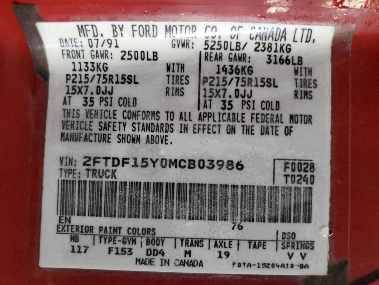 1991 Ford F-150 - Image 12
