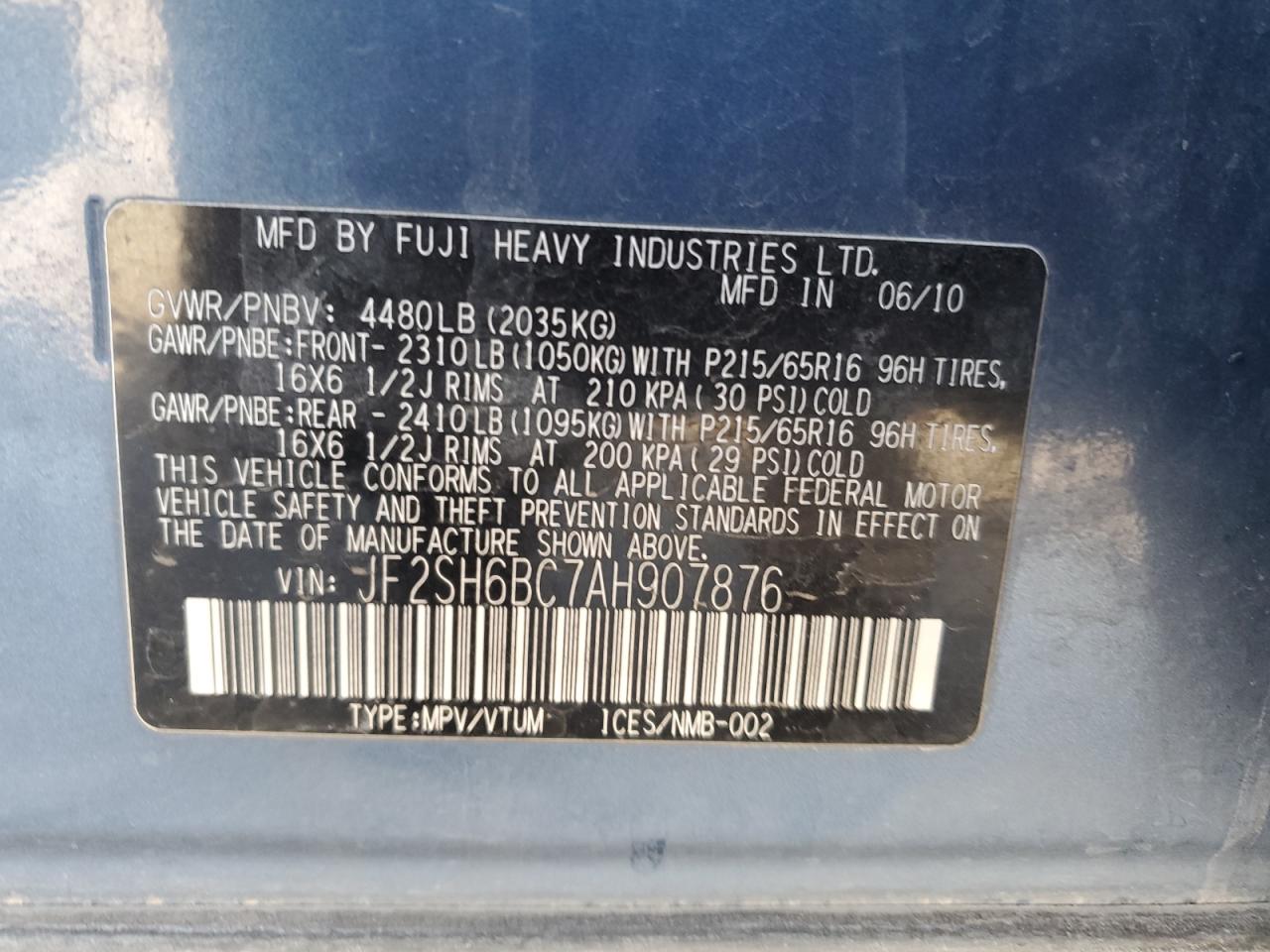 2010 Subaru Forester - Image 12