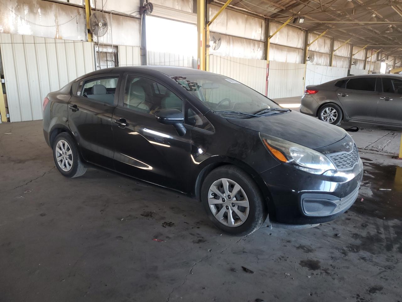 VIN KNADM4A30E6377919 2014 KIA RIO no.4