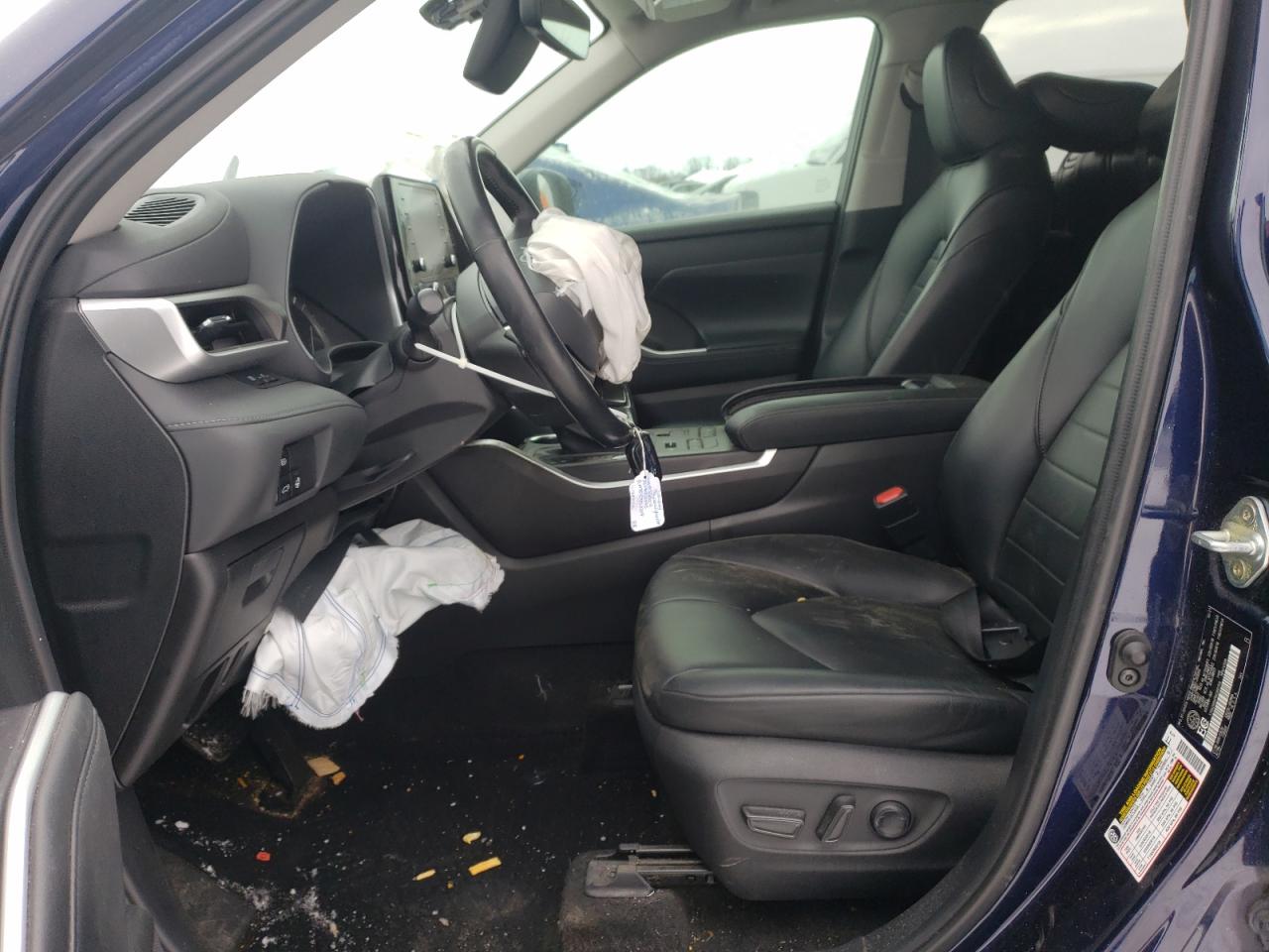 2022 Toyota Highlander Xle VIN: 5TDGZRBH7NS560159 Lot: 89290185