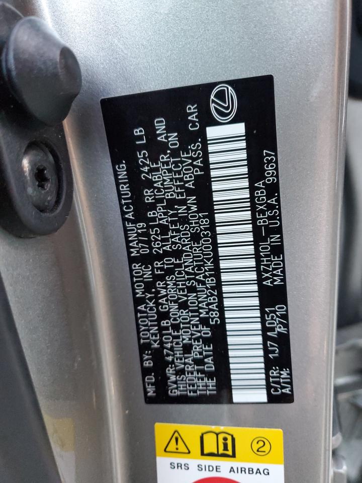2019 Lexus ES - Image 13