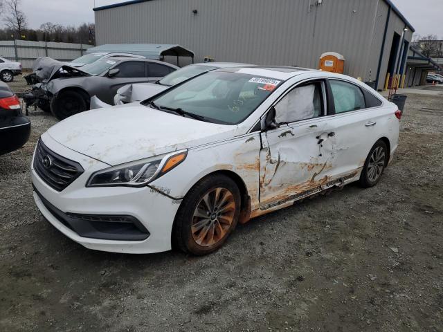  HYUNDAI SONATA 2017 Білий