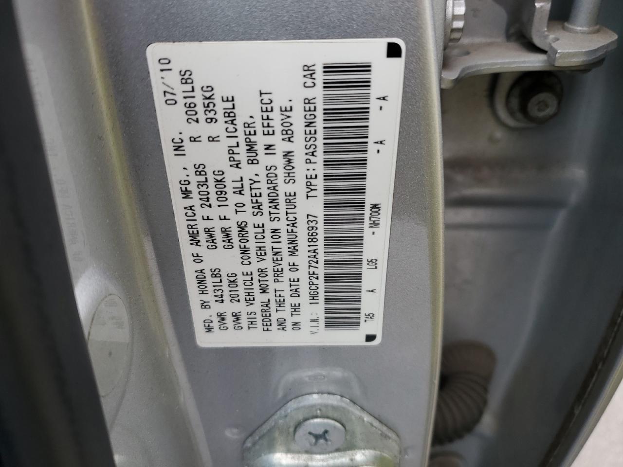 2010 Honda Accord - Image 15