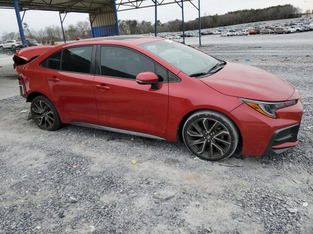  TOYOTA COROLLA 2020 Красный