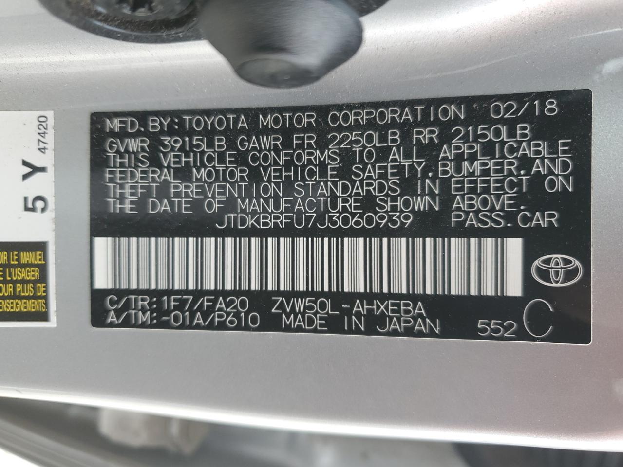 2018 Toyota Prius - Image 13