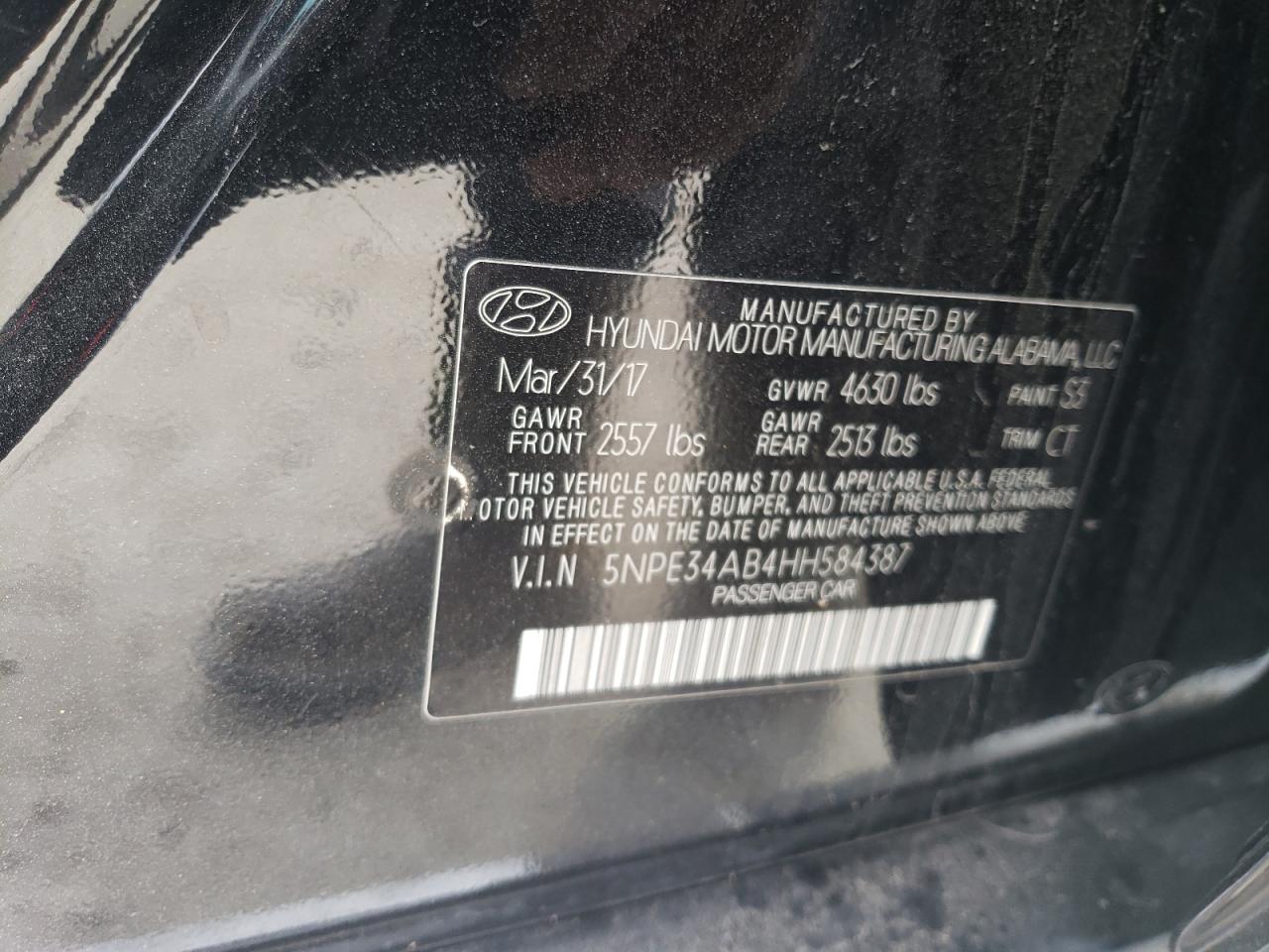 2017 Hyundai Sonata - Image 13