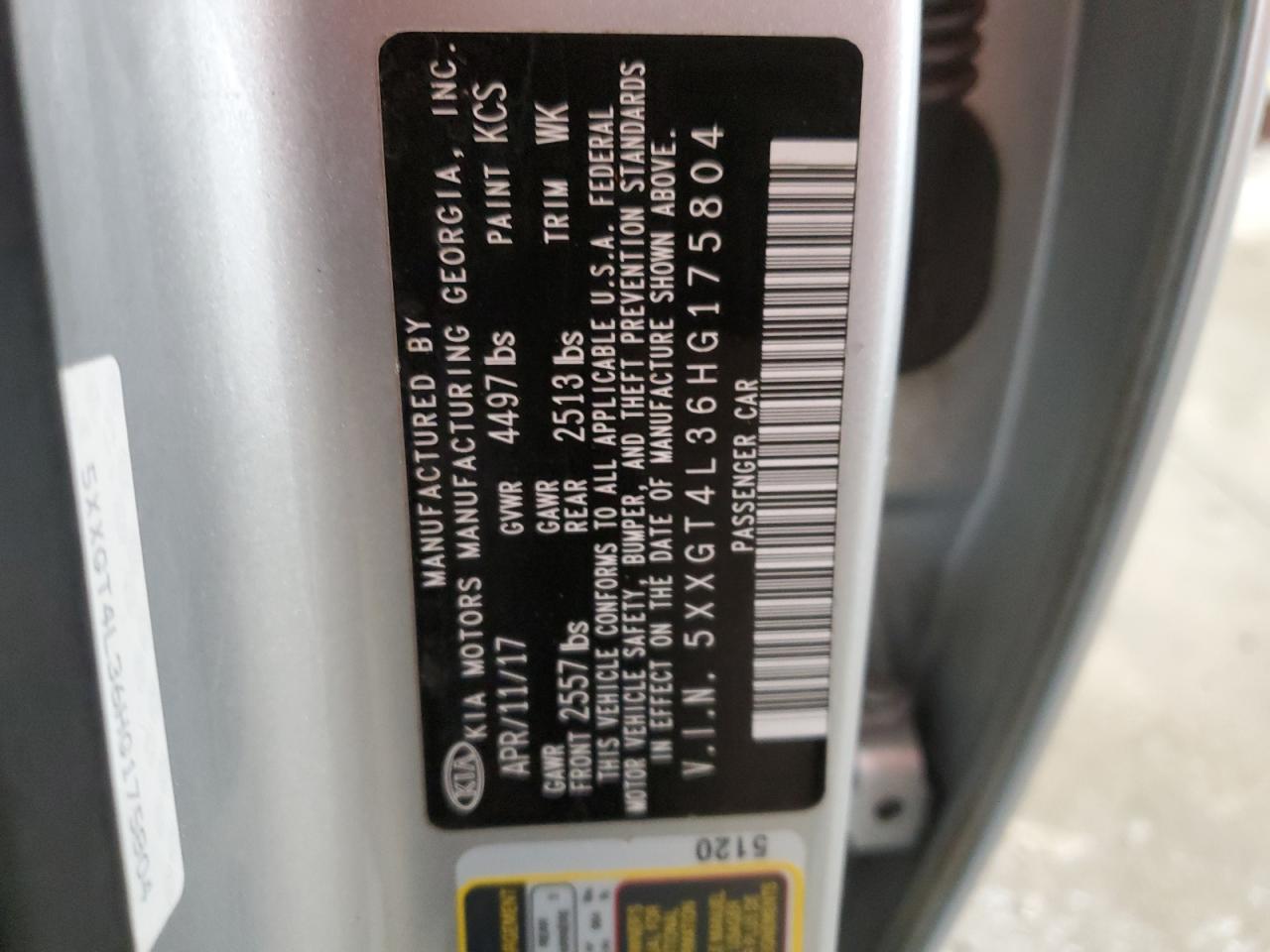 2017 Kia Optima - Image 12