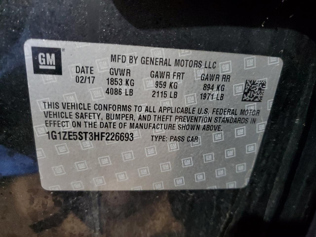 2017 Chevrolet Malibu - Image 12