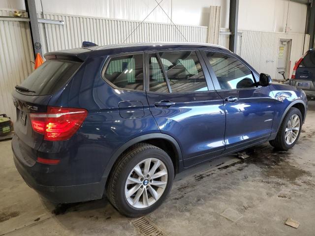  BMW X3 2016 Синій