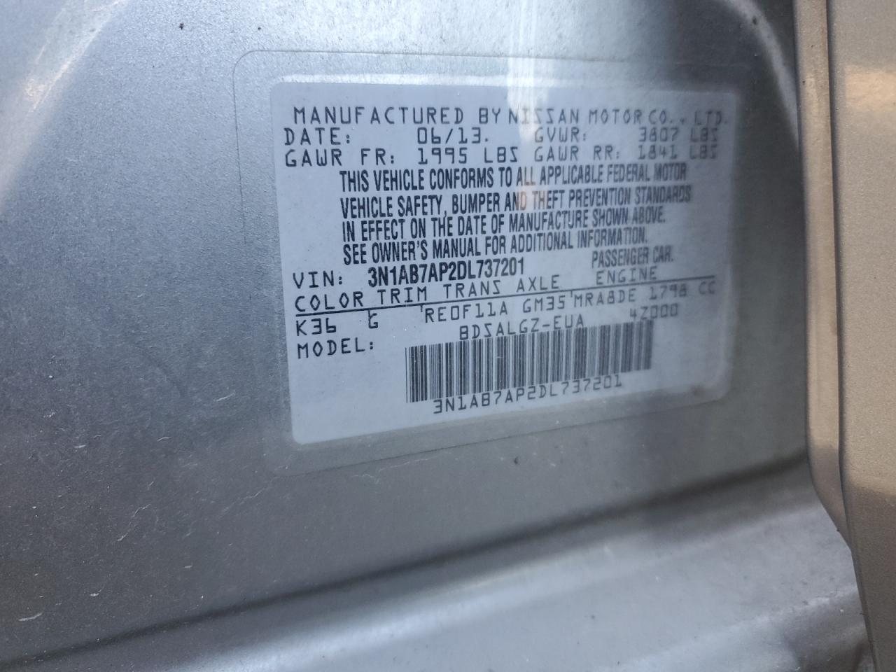 2013 Nissan Sentra - Image 12