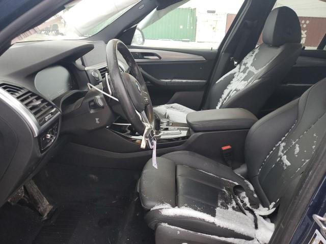  BMW X3 2021 Синий