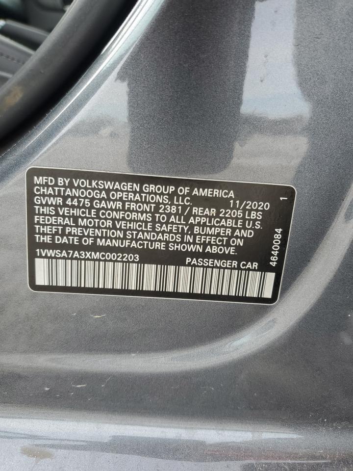 2021 Volkswagen Passat - Image 12