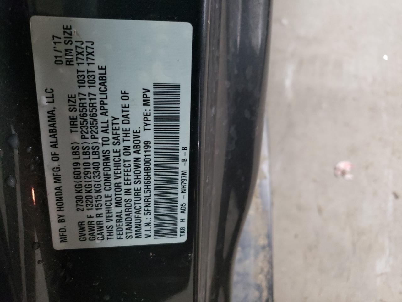 2017 Honda Odyssey - Image 14
