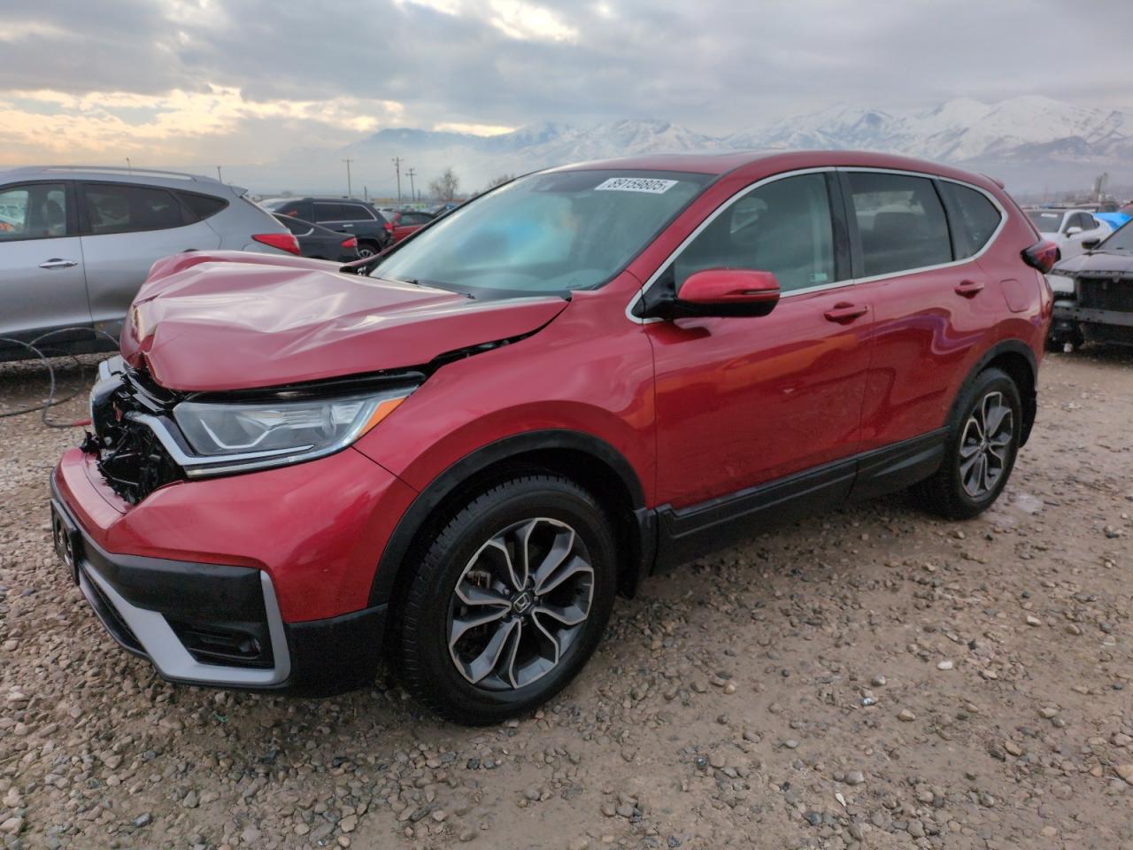 2021 Honda Cr-V Ex за продажба в Magna, UT - Rear End