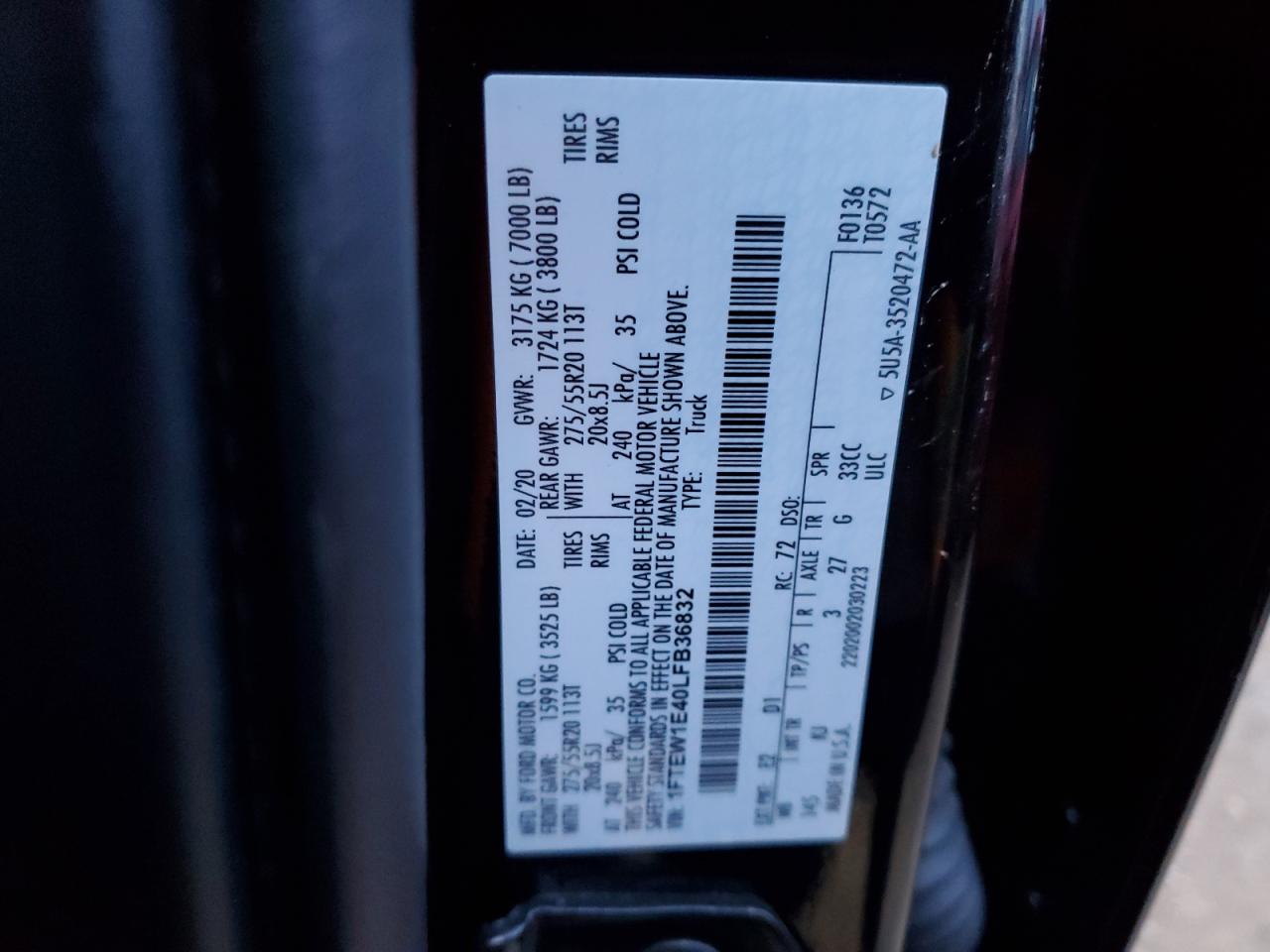 2020 Ford F-150 - Image 13