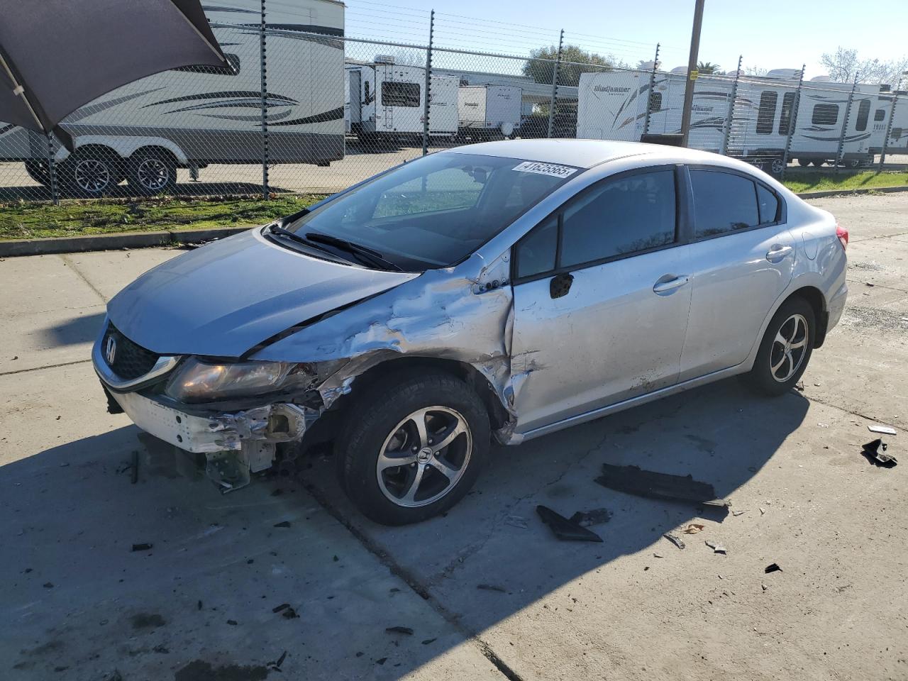 VIN 2HGFB2F77FH515202 2015 HONDA CIVIC no.1