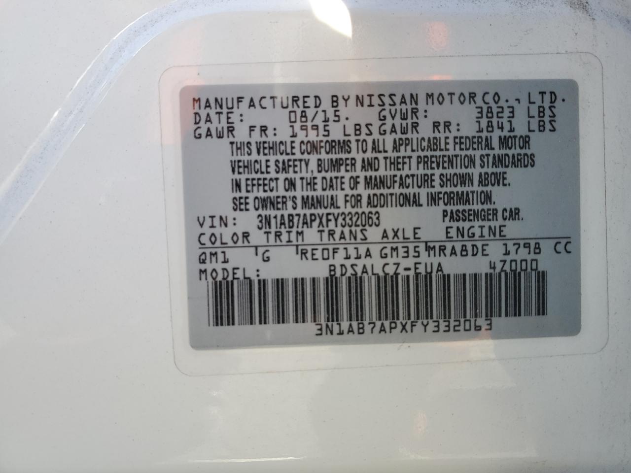 2015 Nissan Sentra - Image 14