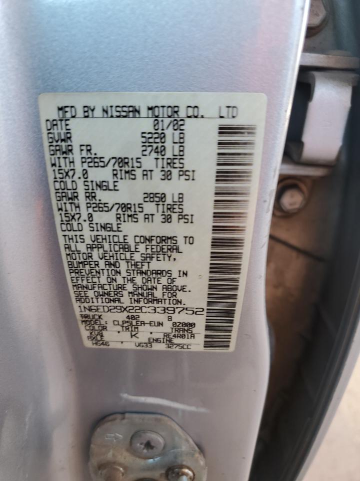 2002 Nissan Navara (Frontier) - Image 12