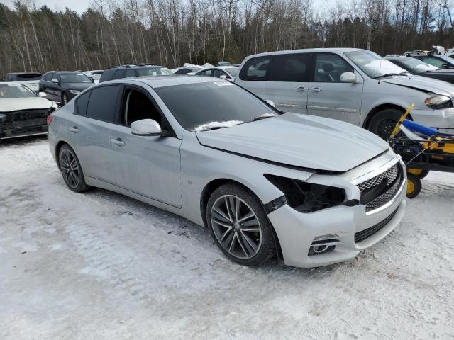  INFINITI Q50 2015 Серебристый