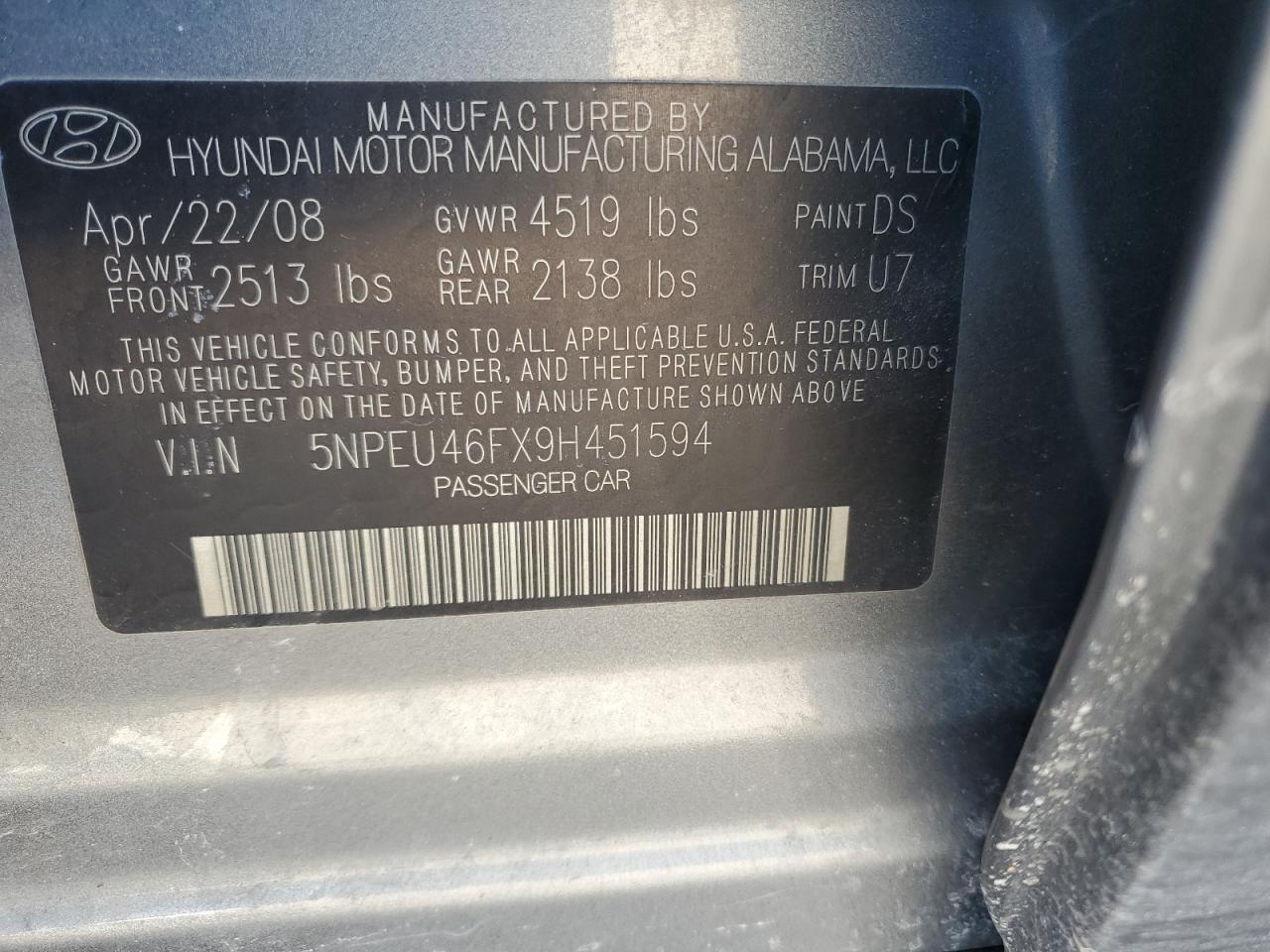 2009 Hyundai Sonata - Image 12