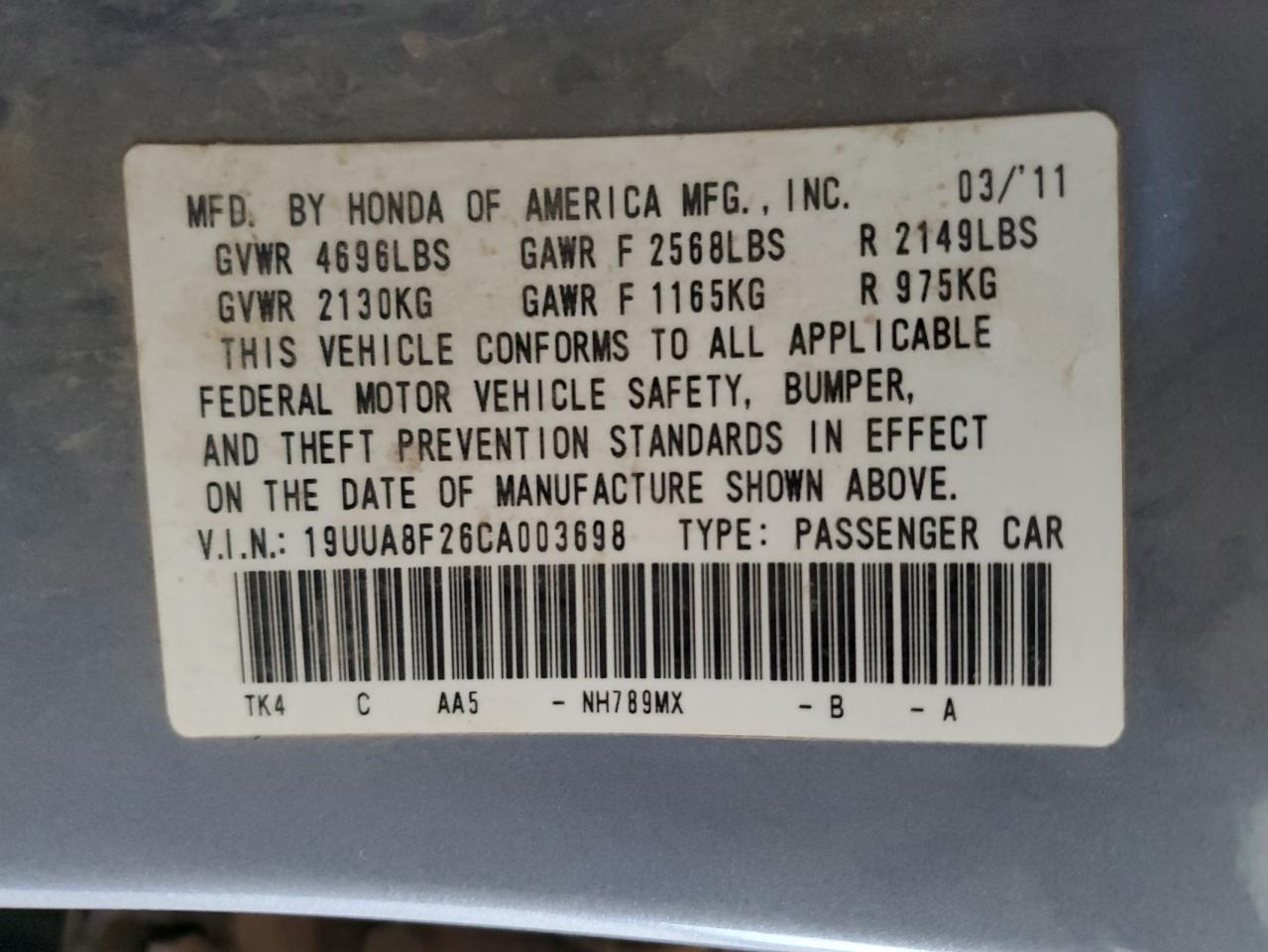 2012 Acura TL - Image 14