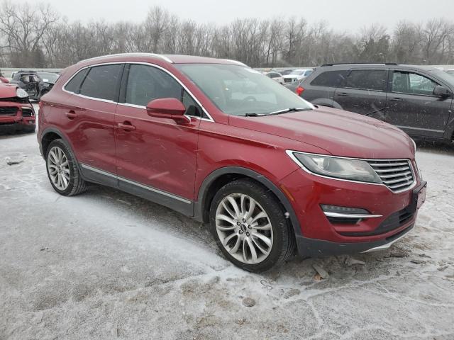  LINCOLN MKC 2016 Червоний