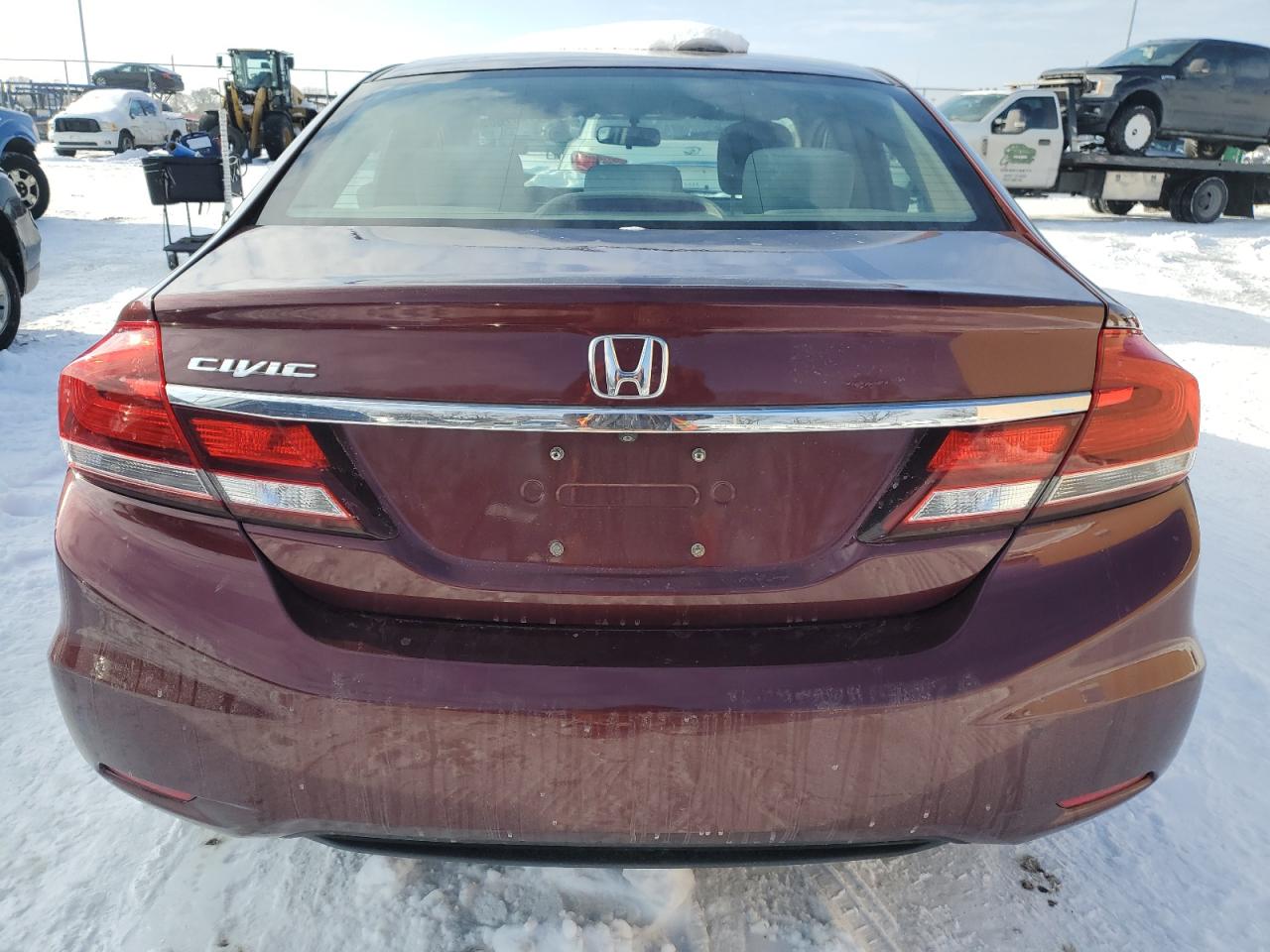 VIN 19XFB2F53EE061747 2014 HONDA CIVIC no.6