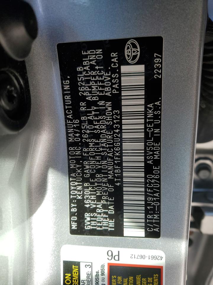 2016 Toyota Camry - Image 12