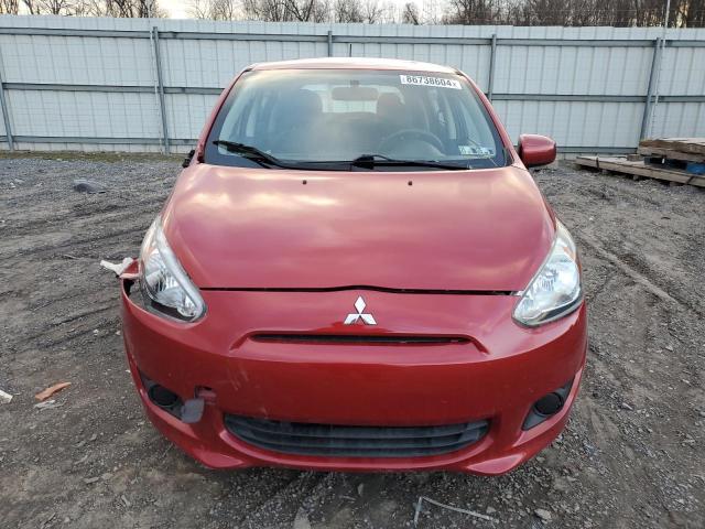  MITSUBISHI MIRAGE 2015 Красный