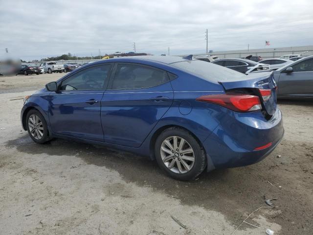  HYUNDAI ELANTRA 2015 Granatowy