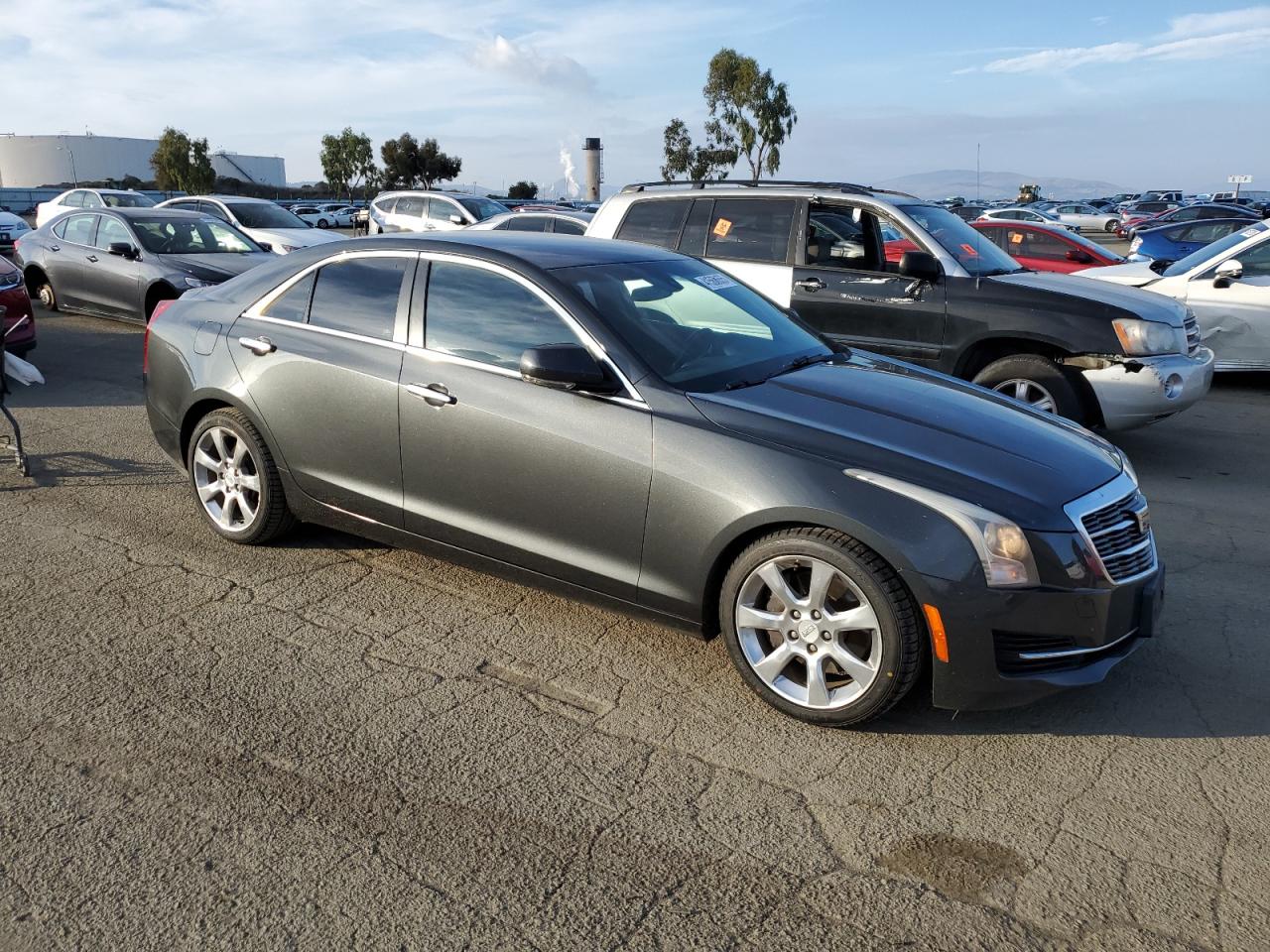 VIN 1G6AB5RX9F0105191 2015 CADILLAC ATS no.4