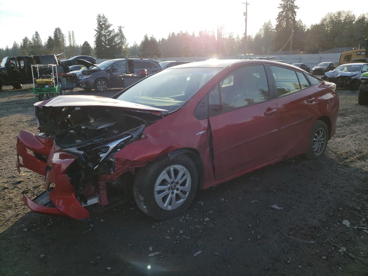 VIN JTDKBRFU7G3528466 2016 TOYOTA PRIUS no.1