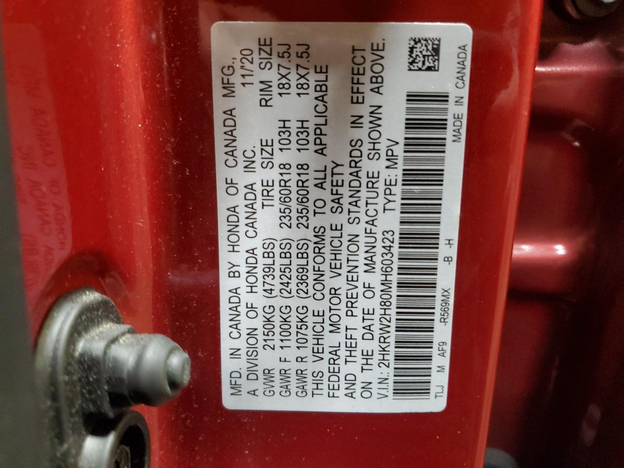 2021 Honda CR-V - Image 13