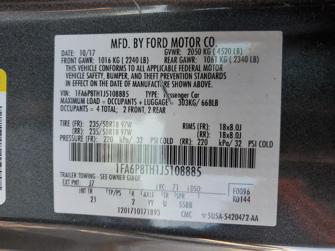 2018 Ford Mustang - Image 12