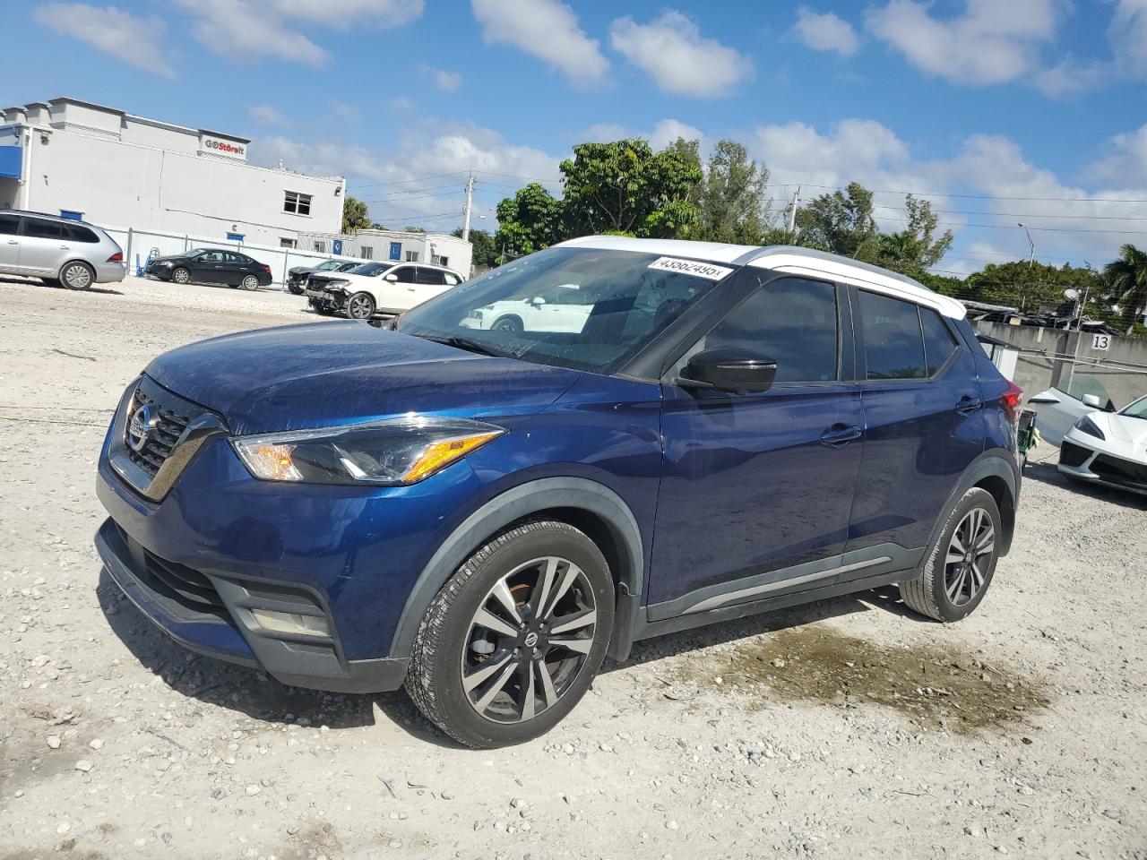 2020 Nissan Kicks Sr na sprzedaż w Opa Locka, FL - Side