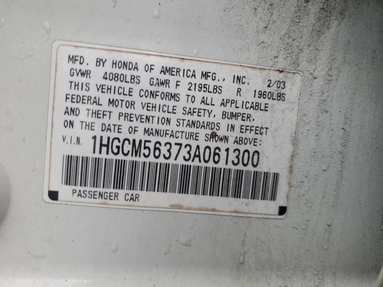 2003 Honda Accord - Image 15