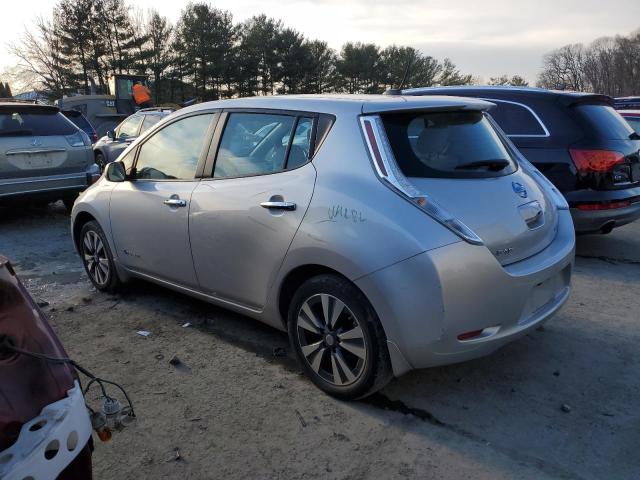  NISSAN LEAF 2015 Сріблястий