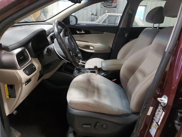  KIA SORENTO 2018 Maroon