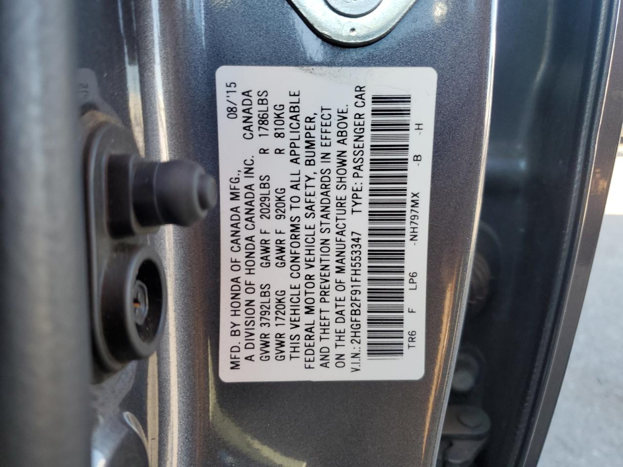 2015 Honda Civic - Image 13