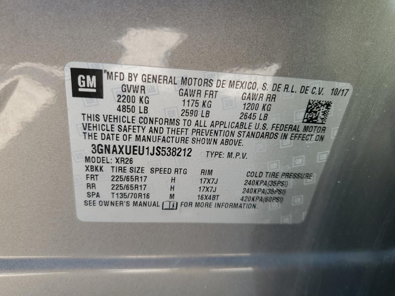 2018 Chevrolet Equinox - Image 12