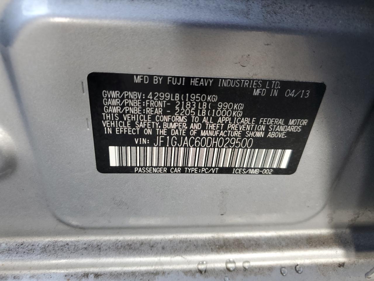 2013 Subaru Impreza - Image 15
