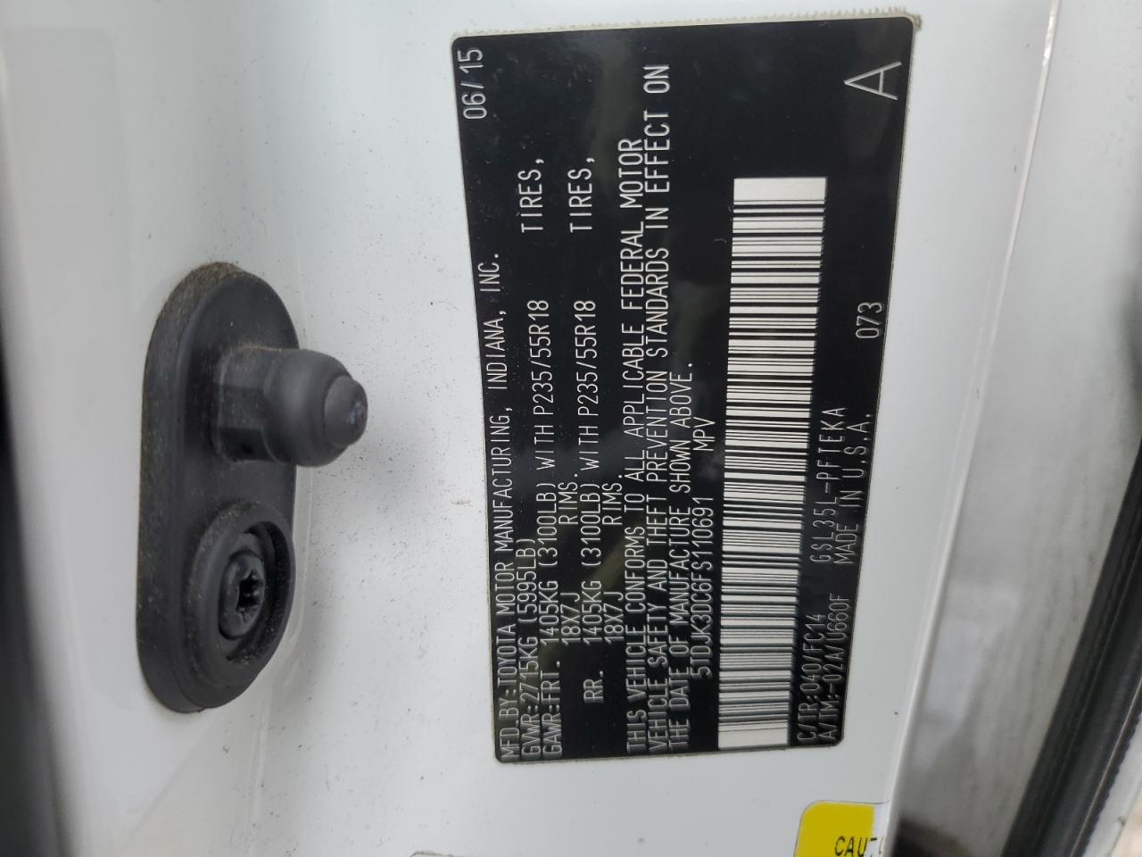 2015 Toyota Sienna - Image 16