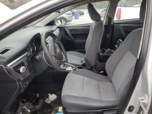  TOYOTA COROLLA 2014 Silver
