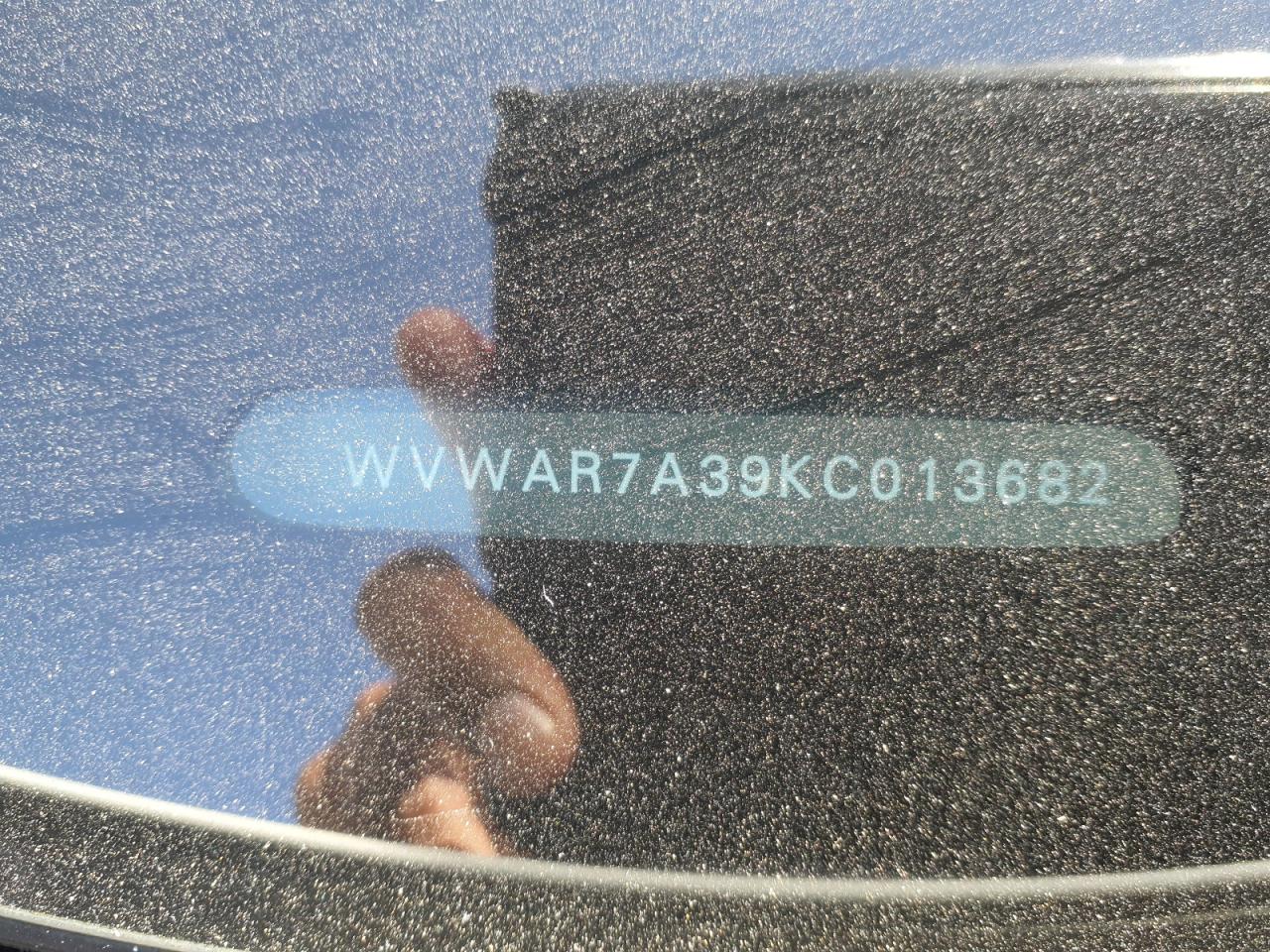 WVWAR7A39KC013682 - 2019 VOLKSWAGEN PASSAT - #43291675