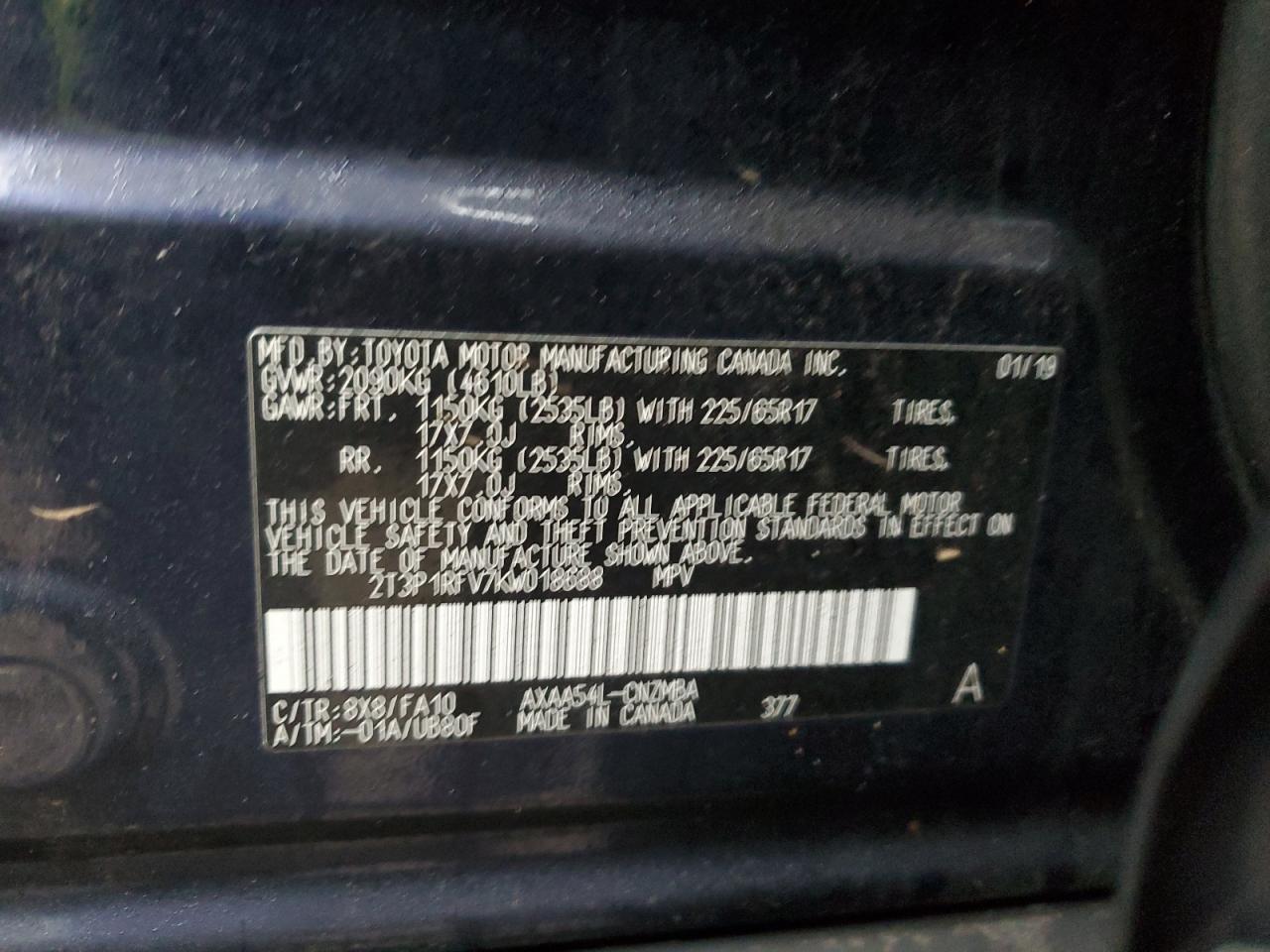 2019 Toyota RAV 4 - Image 12