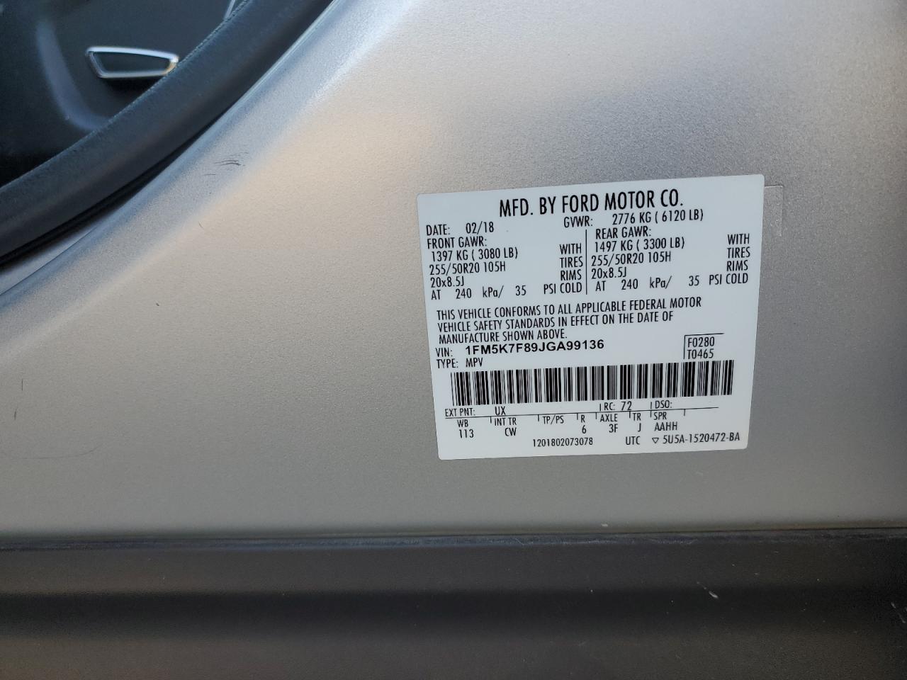 2018 Ford Explorer - Image 13