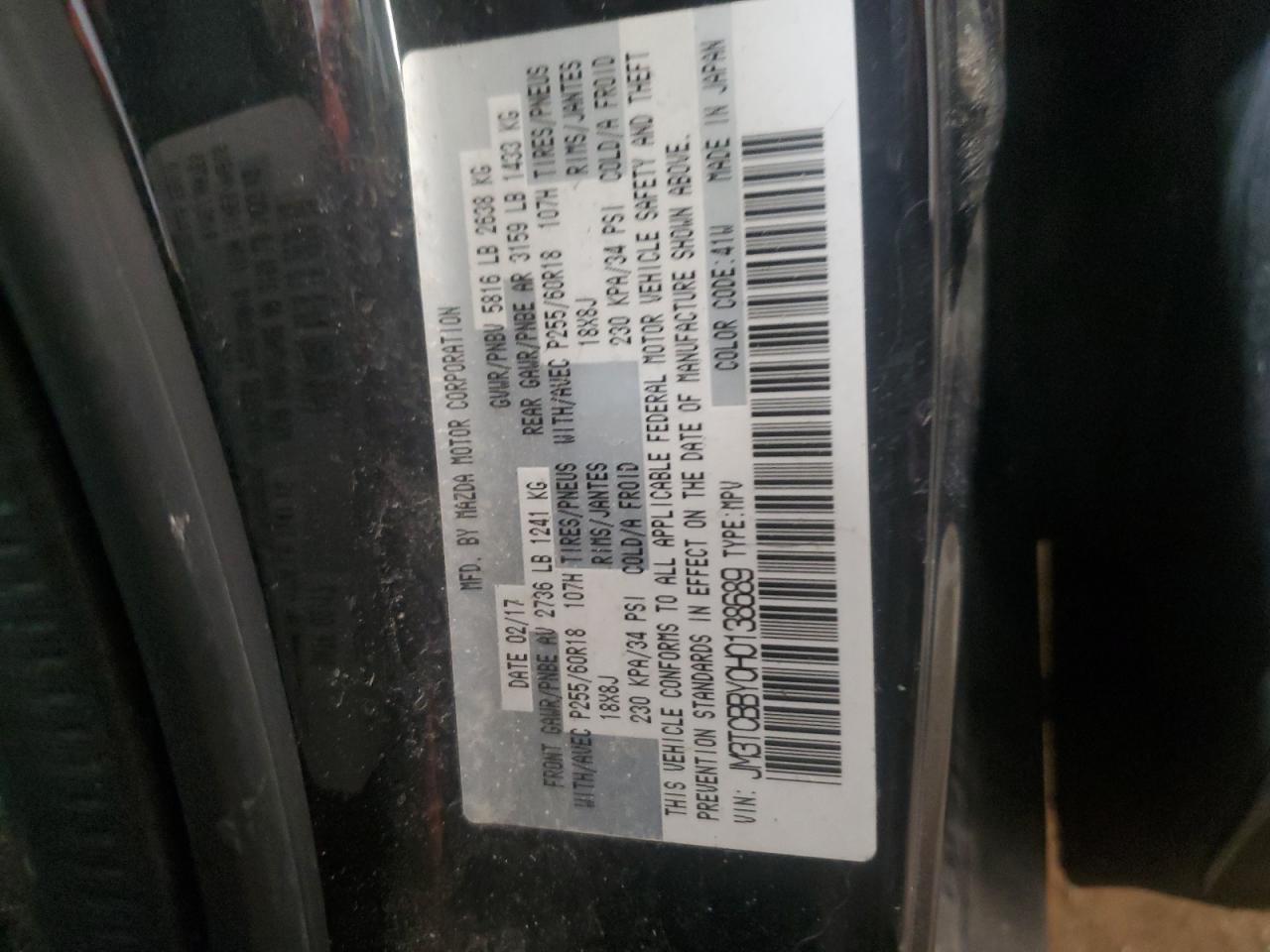 2017 Mazda CX-9 - Image 14