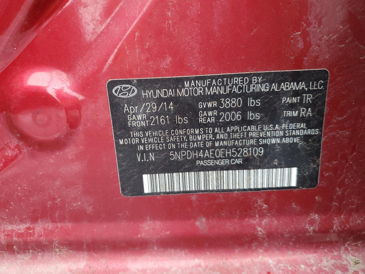 2014 Hyundai Elantra - Image 14
