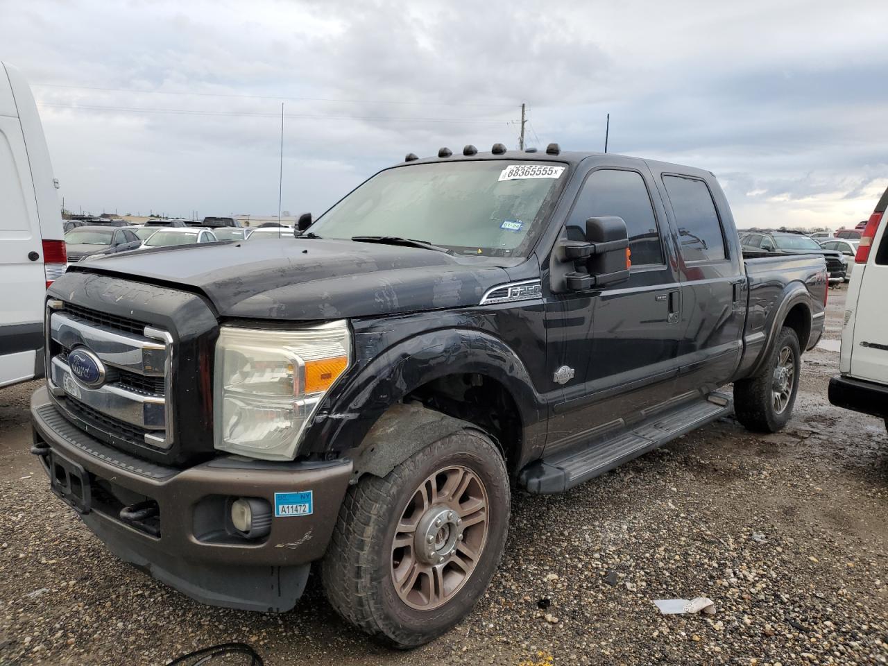 VIN 1FT7W2BT4FEA62304 2015 FORD F250 no.2