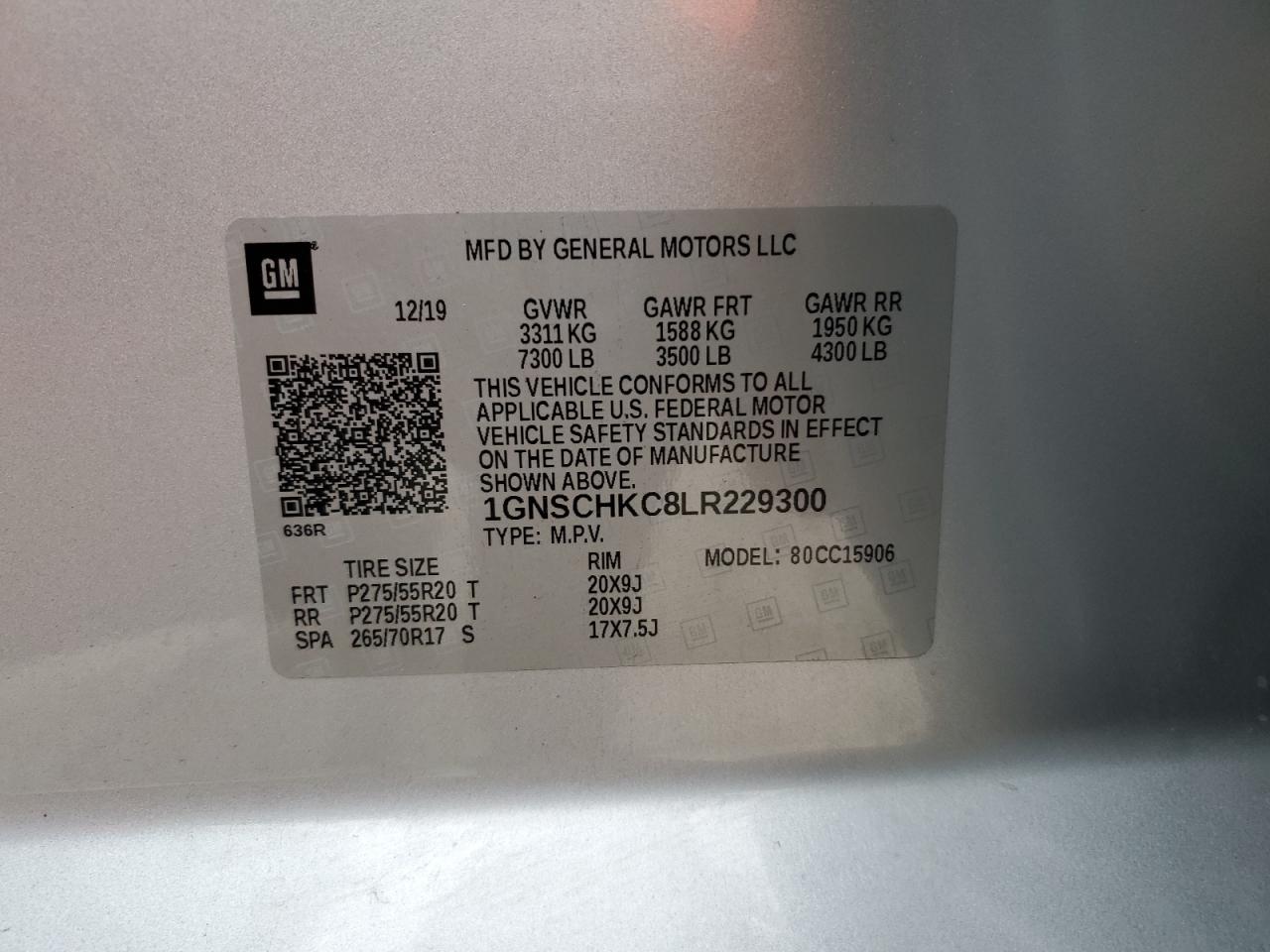 2020 Chevrolet Suburban - Image 14